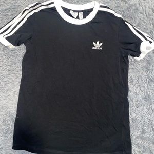 Adidas three stripe tee